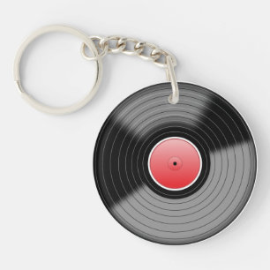 Vinyl Record Keychain