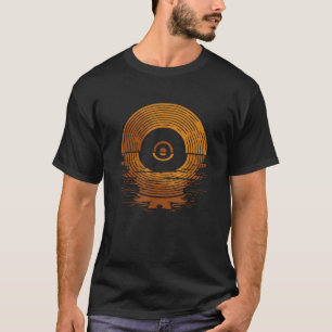 Vinyl Record LP Analogue Vintage Music Player Disc T-Shirt