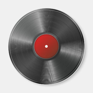 Vinyl Record Magnet