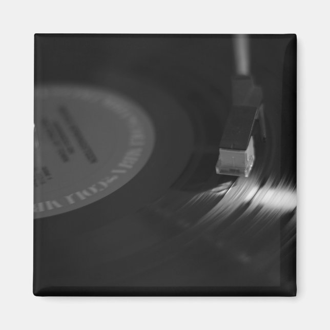 Vinyl Record Magnet (Front)