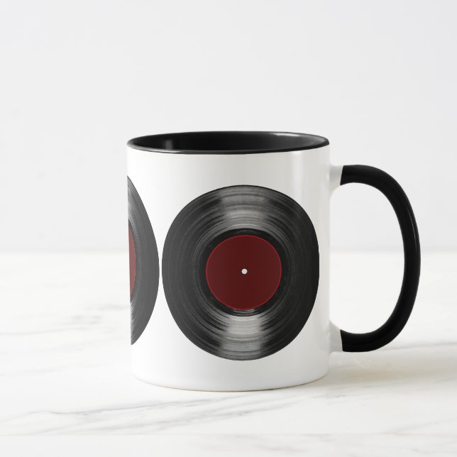 Vinyl Record Mug (Right)
