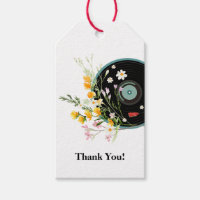 Vinyl Record, Oldies Rustic music, flowers, adult