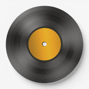 vinyl record Paper Plates
