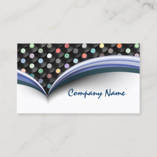Vinyl Record Recording Studio Business Card