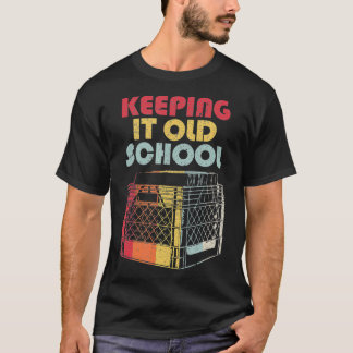Vinyl Record  Retro Keeping It Old School  T-Shirt
