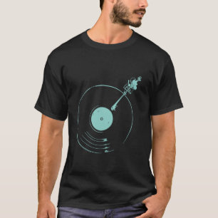 Vinyl Record Retro Music Vintage Disc Jockey Gift T-Shirt