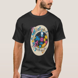 vinyl record spinning T-Shirt