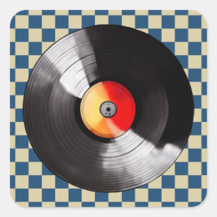 Vinyl Record Stickers