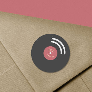 Vinyl Record Stickers