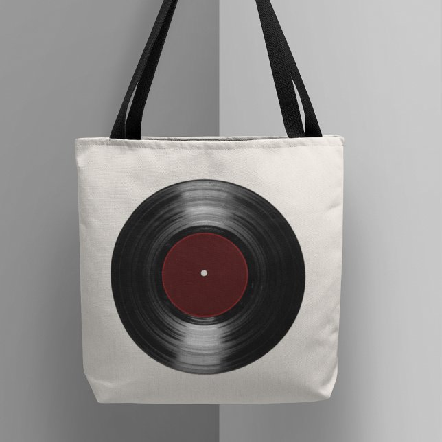 Vinyl Record Tote Bag (Creator Uploaded)
