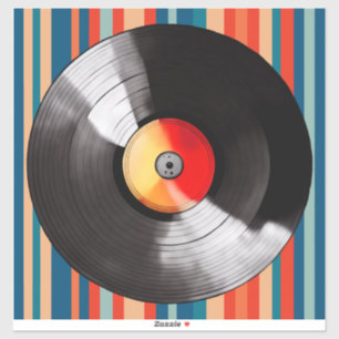 Vinyl Record Vinyl Sticker