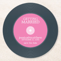 Vinyl Record Wedding Save the Date Wedding