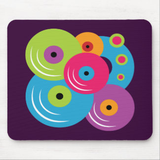 Vinyl Records Mouse Mat