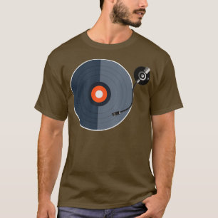 Vinyl Retro LP - DJ Turntable record collection T-Shirt