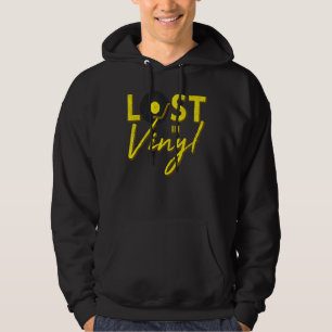 Vinyl Retro Record Collector Vintage Music Lost In Hoodie