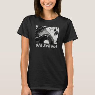 Vinyl Retro Record Player Vintage Old School Vinyl T-Shirt