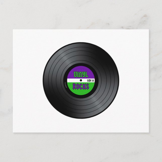 Vinyl Rocks LP Postcard (Front)