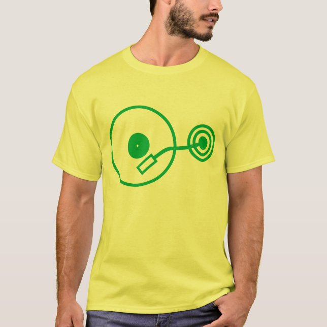 vinyl simple T-Shirt (Front)