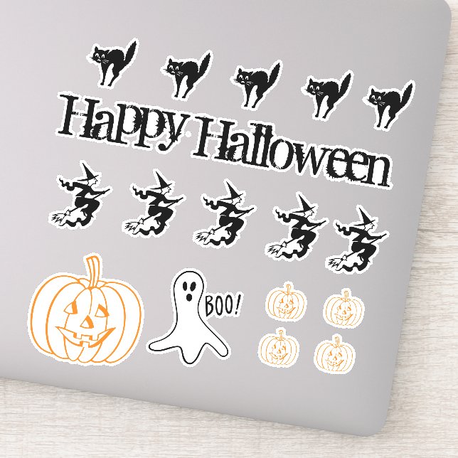 Vinyl Sticker - Halloween Theme 1 (Detail)