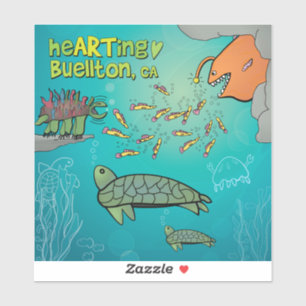 Vinyl Sticker - Surprise! - Buellton.Art