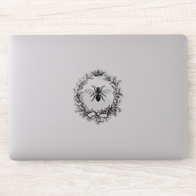 Vinyl Sticker Vintage graphic image Queen Bee (Computer)