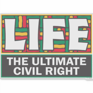 Vinyl sticker with a bold design.