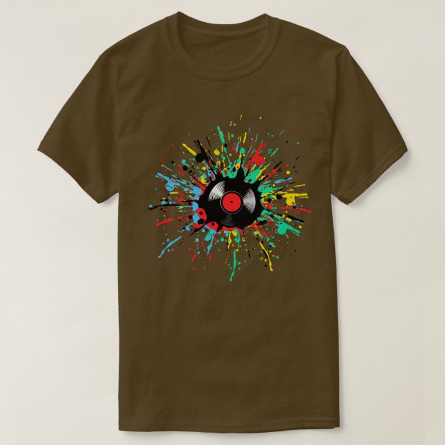 Vinyl Tap T-Shirt (Design Front)