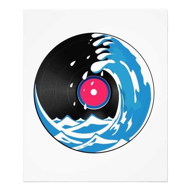 Vinyl Wave Photo Print (Front)
