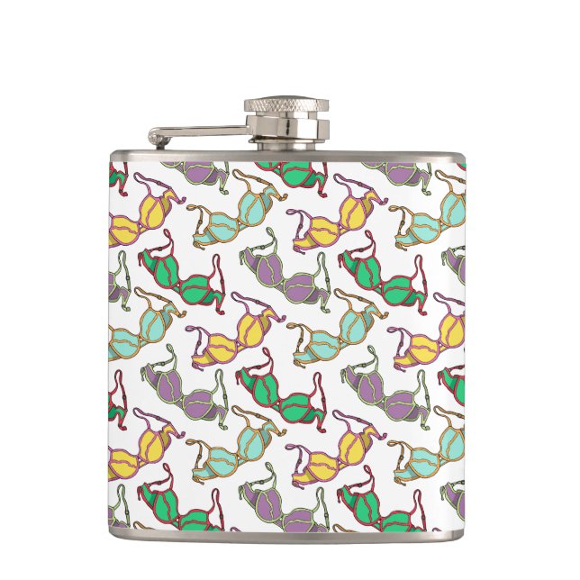 Vinyl Wrapped Flask (Front)