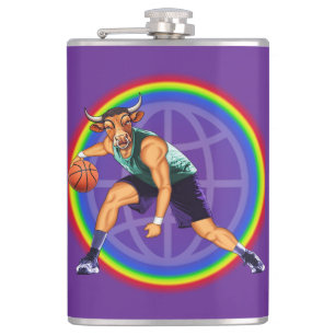 Vinyl Wrapped Flask