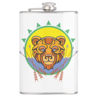 Vinyl Wrapped Flask