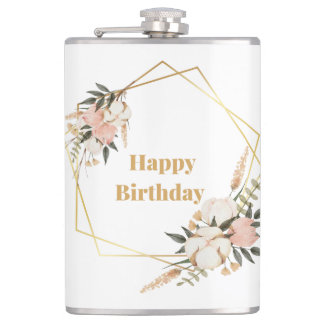 Vinyl Wrapped Flask