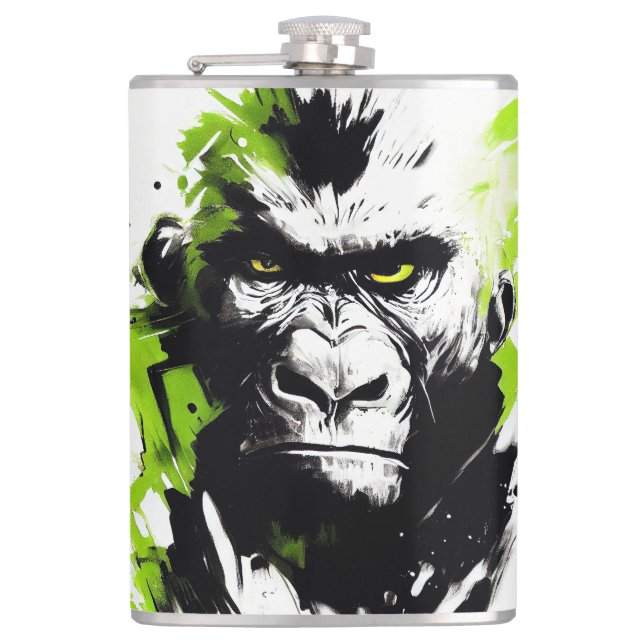 Vinyl Wrapped Flask (Front)