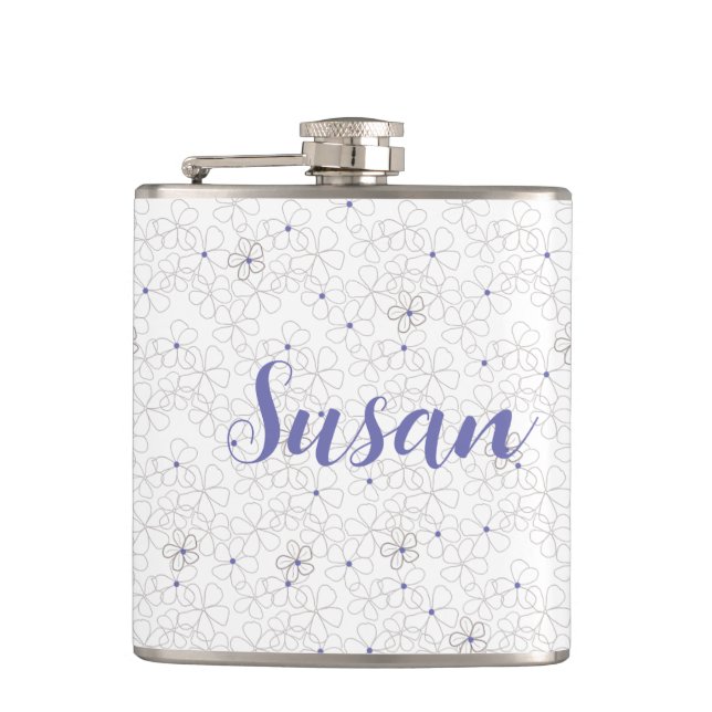 Vinyl Wrapped Flask (Front)