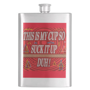 Vinyl Wrapped Flask