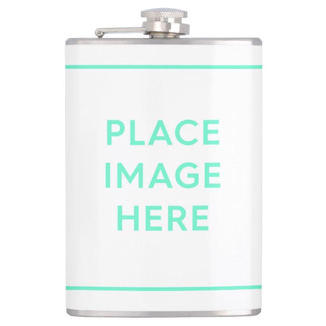 Vinyl Wrapped Flask (Front)