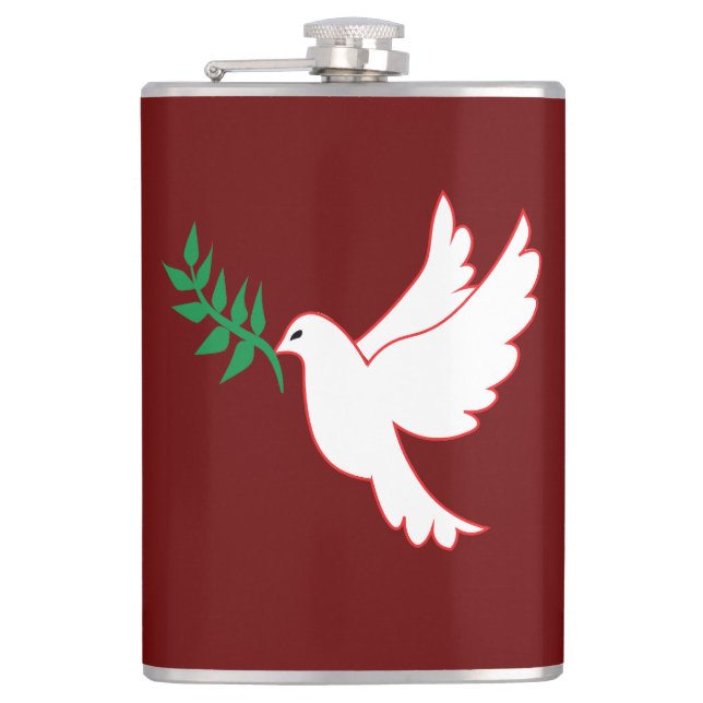 Vinyl Wrapped Flask (Front)