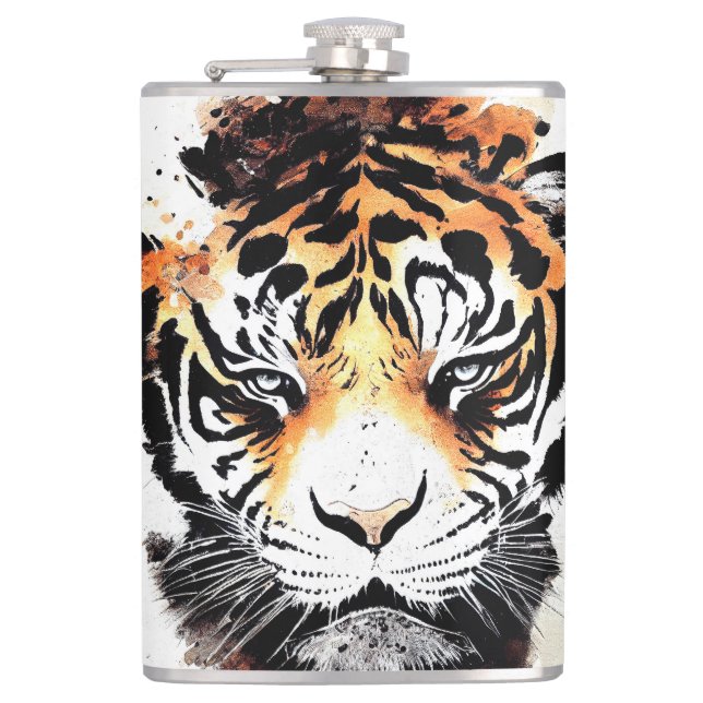 Vinyl Wrapped Flask (Front)