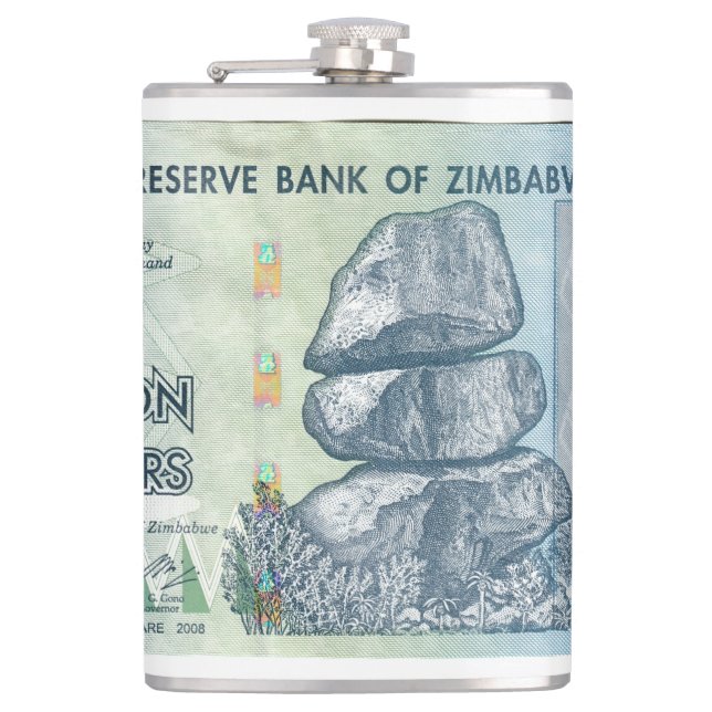 Vinyl Wrapped Flask (Front)