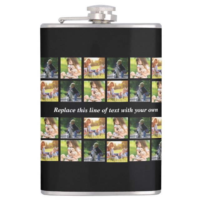 Vinyl Wrapped Flask (Front)