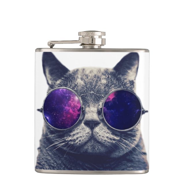 Vinyl Wrapped Flask (Front)