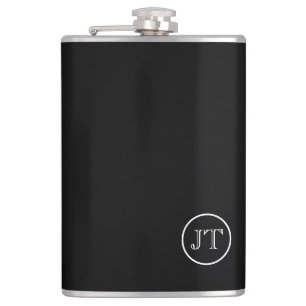 Vinyl Wrapped Flask-Custom Monogram Flask