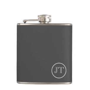 Vinyl Wrapped Flask-Custom Monogram Flask