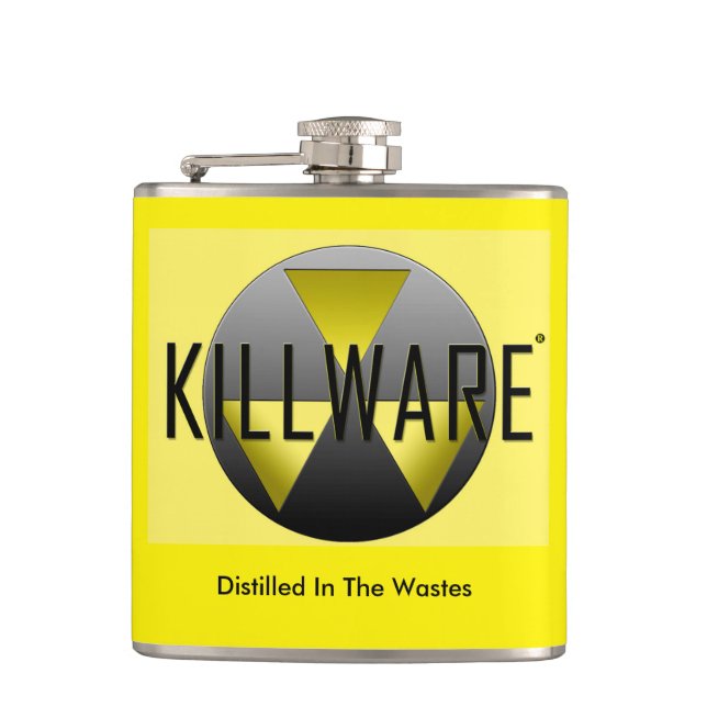 Vinyl Wrapped KillWare® Flask (Front)