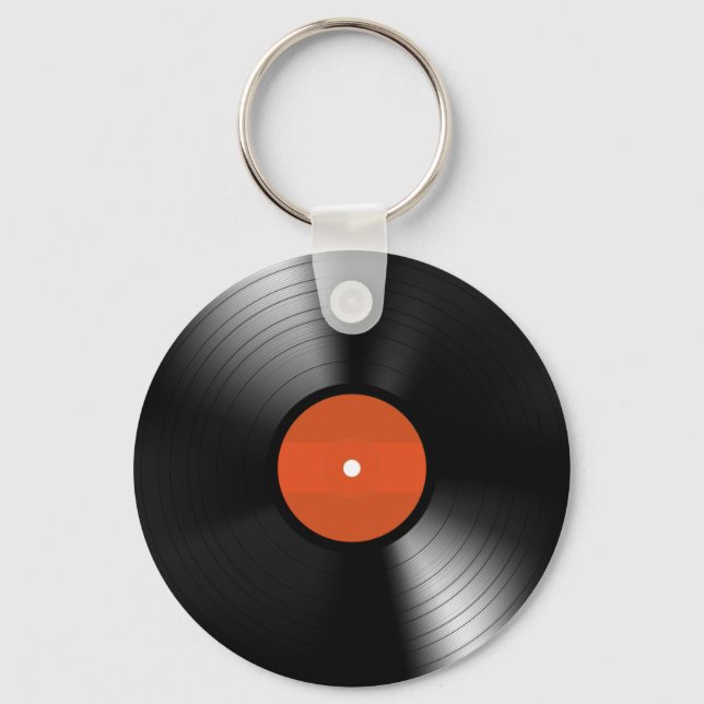 Vinyle Record Key Ring (Front)
