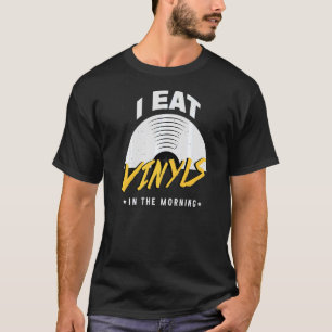 Vinyls Dj Deejay Music Headphones Bass Rock Pop Te T-Shirt