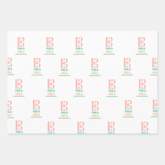 Viola Alto Clef Wrapping Paper