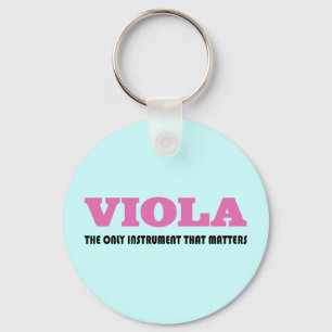Viola Attitude Music Gift Key Ring