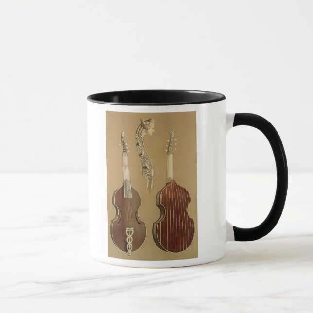 Viola da Gamba, or bass viol, by Joachim Tielke (1 Mug (Right)
