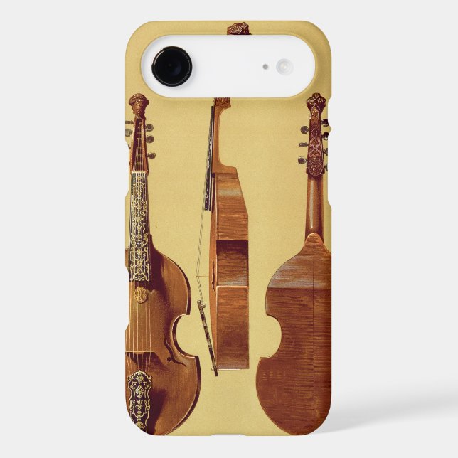 Viola d'Amore, 18th century, from 'Musical Instrum Case-Mate iPhone Case (Back)